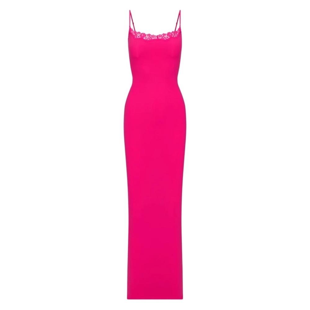 Skims FITS EVERYBODY CORDED LACE maxi Dress